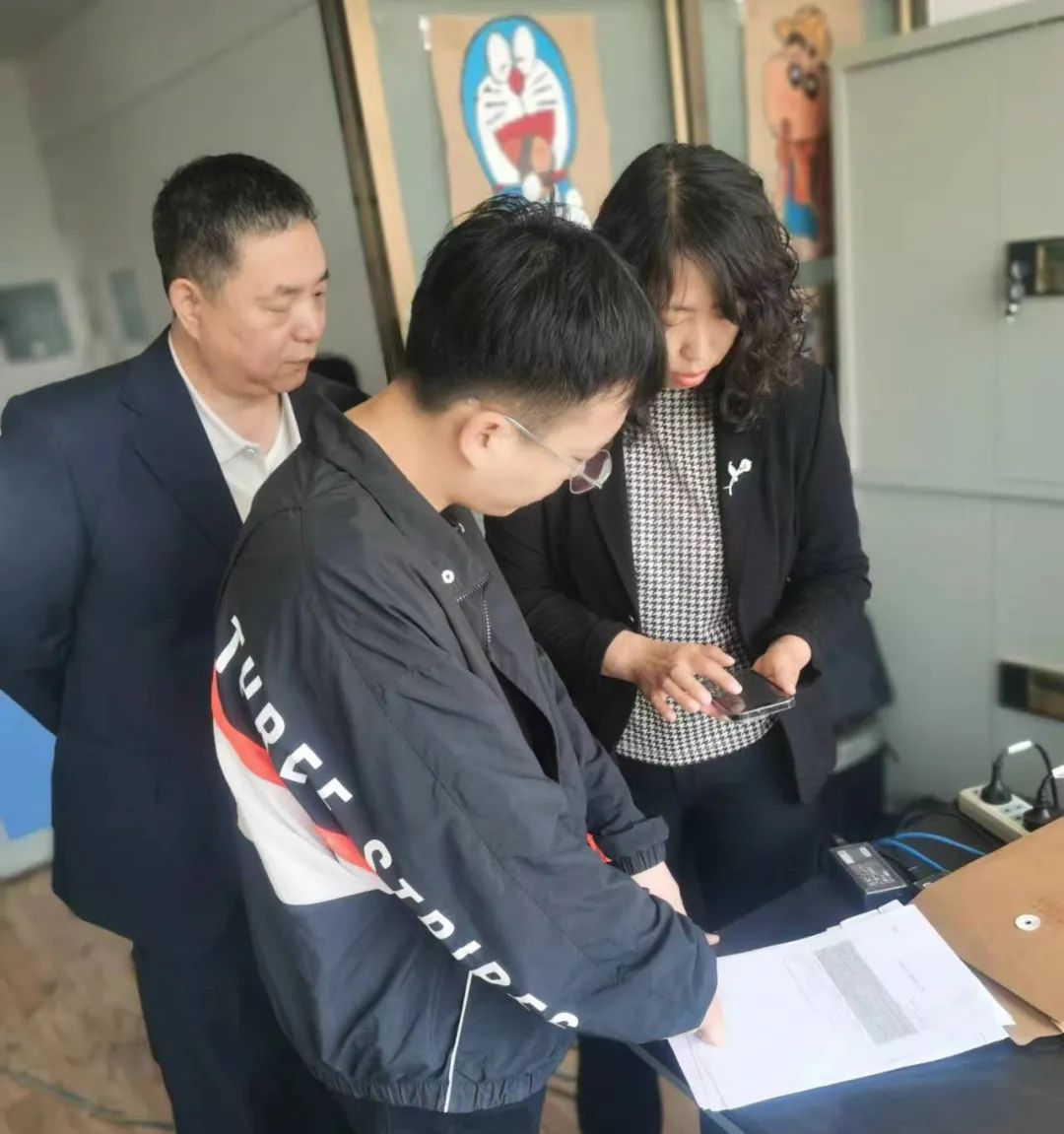 绥化市北林区开展五经普数据审核验收督导检查工作 图1